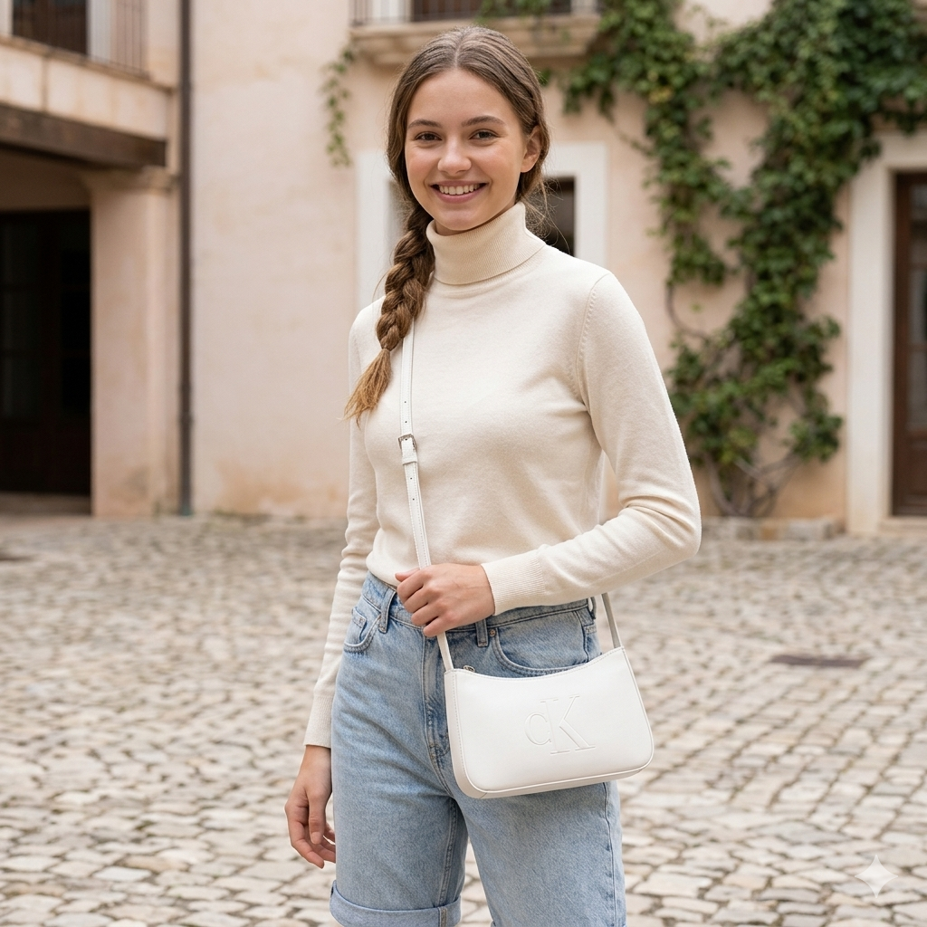 Borsa a spalla Calvin Klein